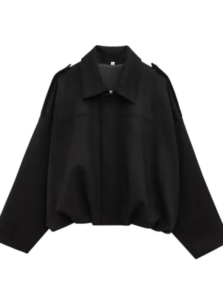 New Suede Fabric Women Bomber Jackets