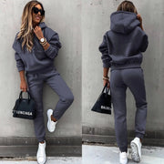 2 Piece Lounge Hoodie Sweatsuit